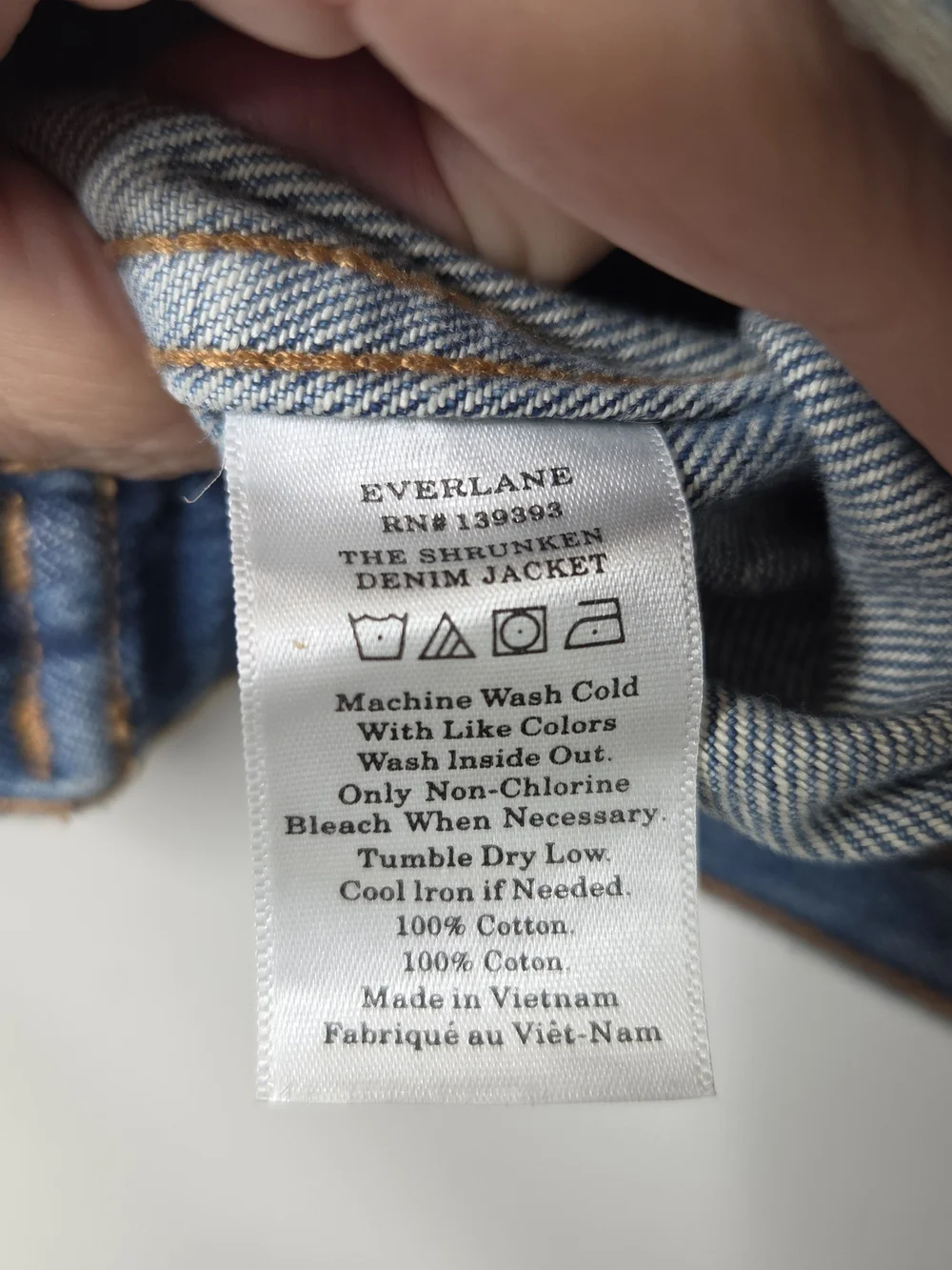 Everlane Women’s The Shruken Denim Jacket